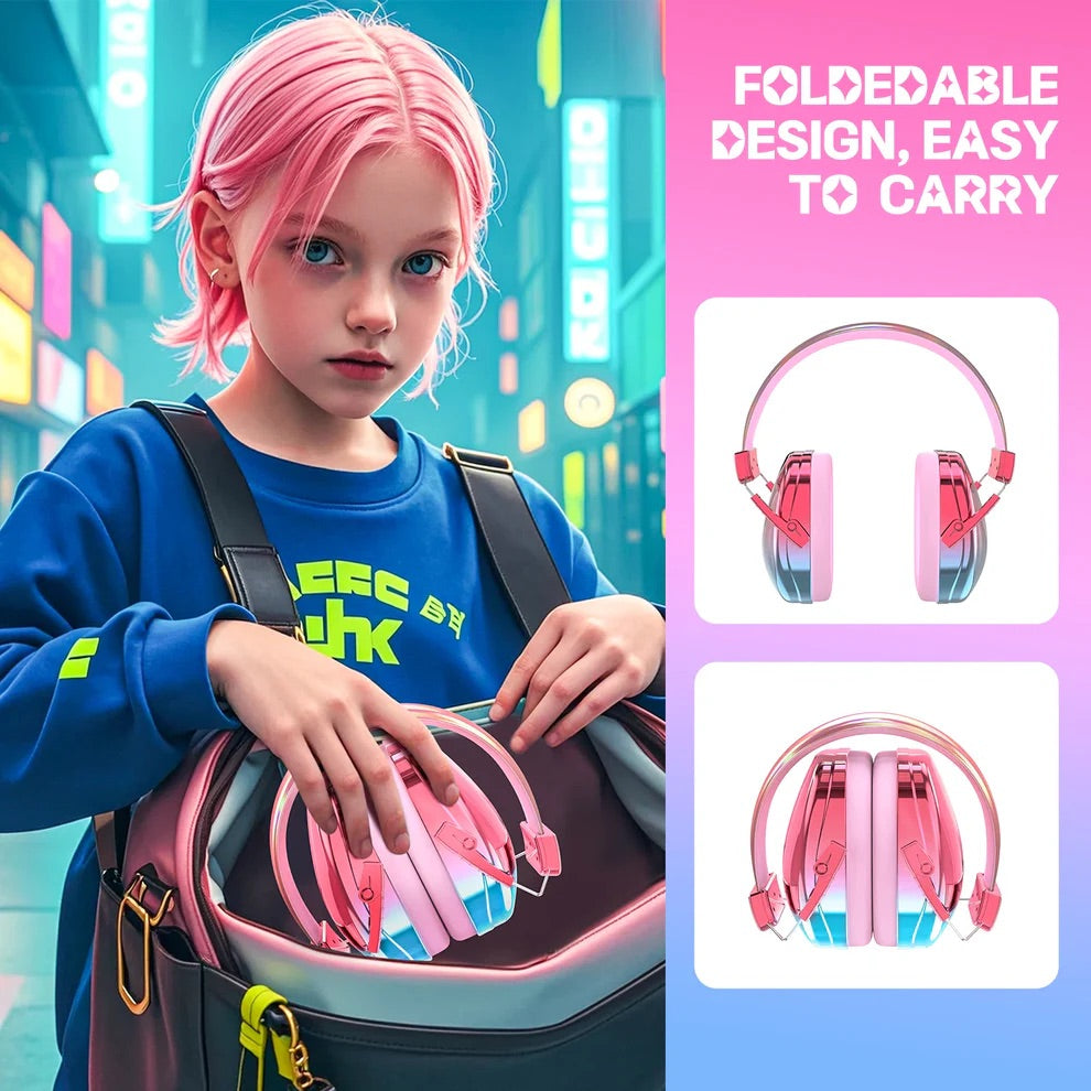 Cushion Bite Kids Chrome Ear Defender